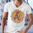 Funny All I Need Is Love And Yoga And A Cat Lovers Gift For Yoga Lovers V2 Men V-Neck Tshirt