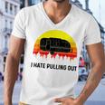 Funny Camping I Hate Pulling Out Retro 43 Shirt Men V-Neck Tshirt