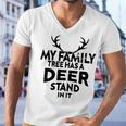 Funny Deer Quotemy Family Tree Has A Deer Stand In It Deer Lovers Men V-Neck Tshirt