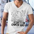 Go Planet Its Your Earth Day V2 Men V-Neck Tshirt