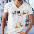 Goose With Knife Sticker Goose Sticker Funny Quotes Funny Animal Stickerspeace Was Never An Option Men V-Neck Tshirt