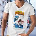Grill The Bills Dolphin Chef Best Buffalo Burgers And Wings Men V-Neck Tshirt
