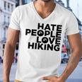 Hate People Love Hiking V2 Men V-Neck Tshirt