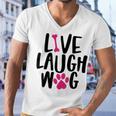 Live Laugh Bark 9 Trending Shirt Men V-Neck Tshirt