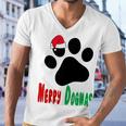 Merry Dogmas Men V-Neck Tshirt