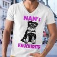 Miniature Schnauzer At Home Nans Favourite Multi Tasking Dog Men V-Neck Tshirt