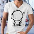 Music Man Men V-Neck Tshirt