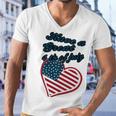 Official Have A Great 4Th Of July Men V-Neck Tshirt