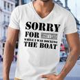 Official Im Sorry For What I Said While I Was Docking The Boat V2 Men V-Neck Tshirt