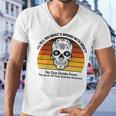 Official Wrong Society Drink From The Skull Of Your Enemies V2 Men V-Neck Tshirt