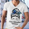 Over Educated Women Men V-Neck Tshirt