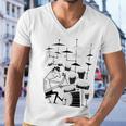 Play That Beat Men V-Neck Tshirt