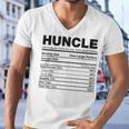 Premium Huncle Like A Regular Uncle But Way More Good Looking Nutrition Chart Men V-Neck Tshirt