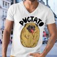 Pugtato Pug Potato Dog Lovers Costume Funny Meme Gifts Men V-Neck Tshirt