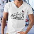 Texas Neanderthal Thinking Men V-Neck Tshirt