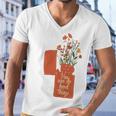 Trending On Summer Floral Women Trending Men V-Neck Tshirt