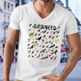 Twitcher Funny - Bird Nerd Long 197 Shirt Men V-Neck Tshirt