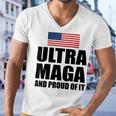 Ultra Maga And Proud Of It V8 Men V-Neck Tshirt