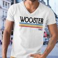 Vintage Wooster Ohio Oh Souvenir Gift Men V-Neck Tshirt