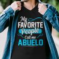 Abuelo Grandpa Gift My Favorite People Call Me Abuelo V2 Men V-Neck Tshirt