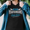 Best Newfoundland Dad Ever - Newfoundland Lover Newfie Owner Men V-Neck Tshirt