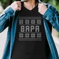 Christmas For Bapa Funny Holiday Gift Men V-Neck Tshirt