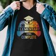 Elementary Level Complete Graduation Gamer Boys Kids Men V-Neck Tshirt