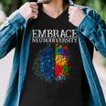 Embrace Neurodiversity Men V-Neck Tshirt