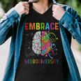 Embrace Neurodiversity V2 Men V-Neck Tshirt