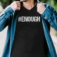 Enough Orange End Gun Violence Men V-Neck Tshirt