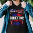 Fireworks Director If I Run You Run Men V-Neck Tshirt