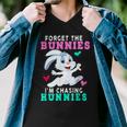 Forget The Bunnies Im Chasing Hunnies Funny Men V-Neck Tshirt