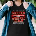 Fun Water Polo Coach Quote - Funny Coaches Saying Men V-Neck Tshirt