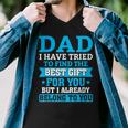 Funny Fathers Day Dad From Daughter Son Wife For Daddy V2 Men V-Neck Tshirt