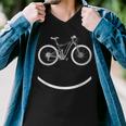 Funny Mountain Bike Evolution Biker Best V4 Men V-Neck Tshirt