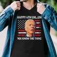 Happy Uh You Know The Thing Funny Joe Biden 4Th Of July Men V-Neck Tshirt