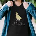I Love My Cockatiel - Cockatiel Parrot Men V-Neck Tshirt