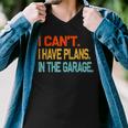Ill Be In The Garage Funny Dad Work Repair Car Mechanic Men V-Neck Tshirt