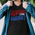 Justice For Johnny Men V-Neck Tshirt