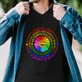 Love Is Love Science Is Real Kindness Is Everything LGBT Men V-Neck Tshirt