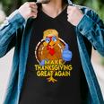 Make Thanksgiving Great Again Funny 2 Shirt Men V-Neck Tshirt