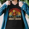 Make Thanksgiving Great Again Funny 4 Shirt Men V-Neck Tshirt