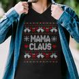 Mama Claus Christmas Ugly Sweater Men V-Neck Tshirt