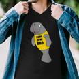 Manatee Novelty Come At Me Bro Men V-Neck Tshirt