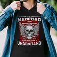 Medford Name Shirt Medford Family Name V3 Men V-Neck Tshirt