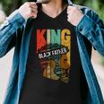 Mens Strong Black King Juneteeth African American Father Day 29 Shirt Men V-Neck Tshirt