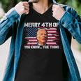 Merry 4Th Of You KnowThe Thing Happy 4Th Of July Memorial Men V-Neck Tshirt
