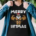 Merry Liftmas 300 Trending Shirt Men V-Neck Tshirt