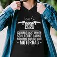 Motorcycle Saying Funny Motorbiker 476 Shirt Men V-Neck Tshirt