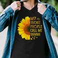 My Favorite People Call Me Gramma 728 Shirt Men V-Neck Tshirt